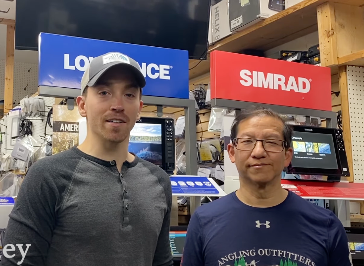 Lowrance Elite Ti2 wireless setup between two units. Screen Sharing