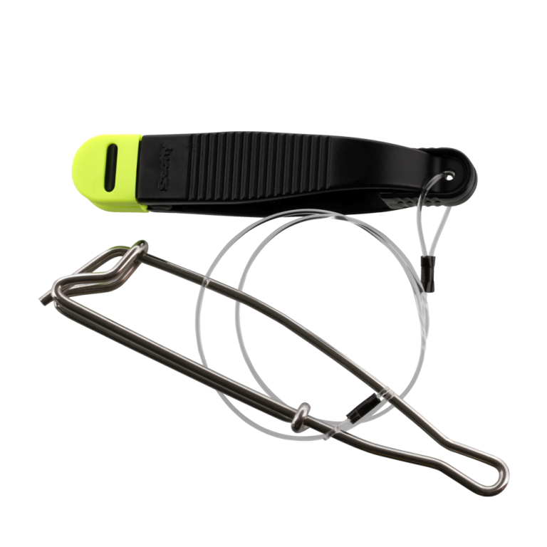 Scotty Power Grip Plus with Stacking Self-Locating Snap and 18" Leader
