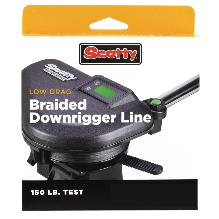 Scotty 150lb Test - Low Drag Braided Downrigger Line 300ft