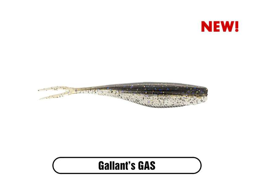 3.75" Rally Shad, Gallant's GAS *NEW COLOR*