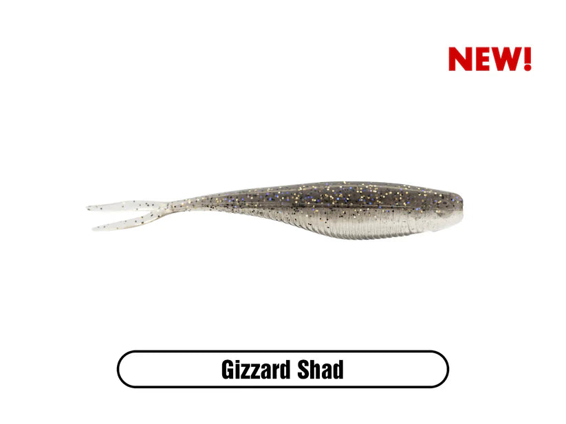3.75" Rally Shad, Gizzard Shad *NEW COLOR*