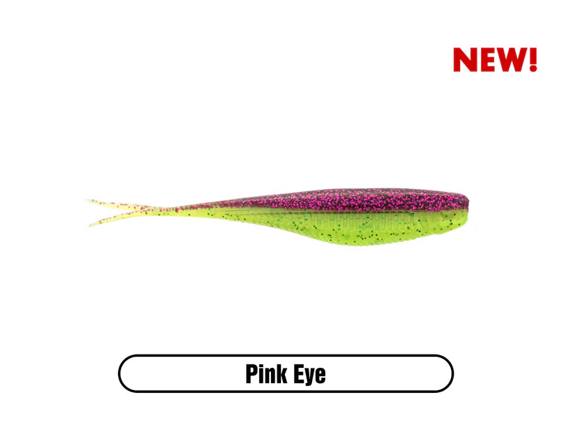 3.75" Rally Shad, Pink Eye *NEW COLOR*
