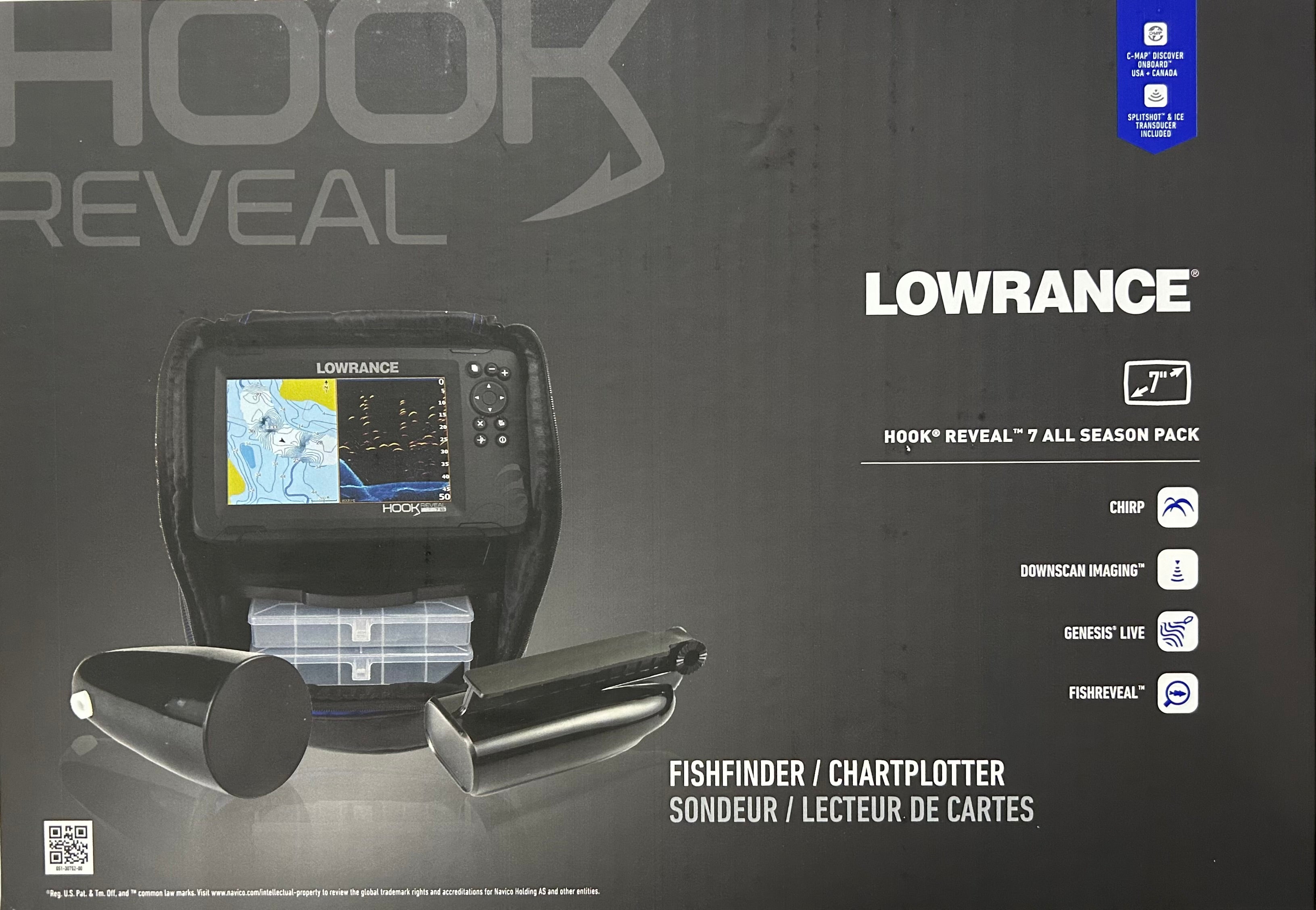 Lowrance HOOK Reveal 7 with All-Season Pack