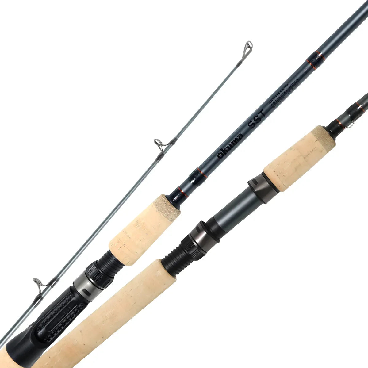 Okuma SST "A" Cork Grip Rods (2-Pieces)-lmc