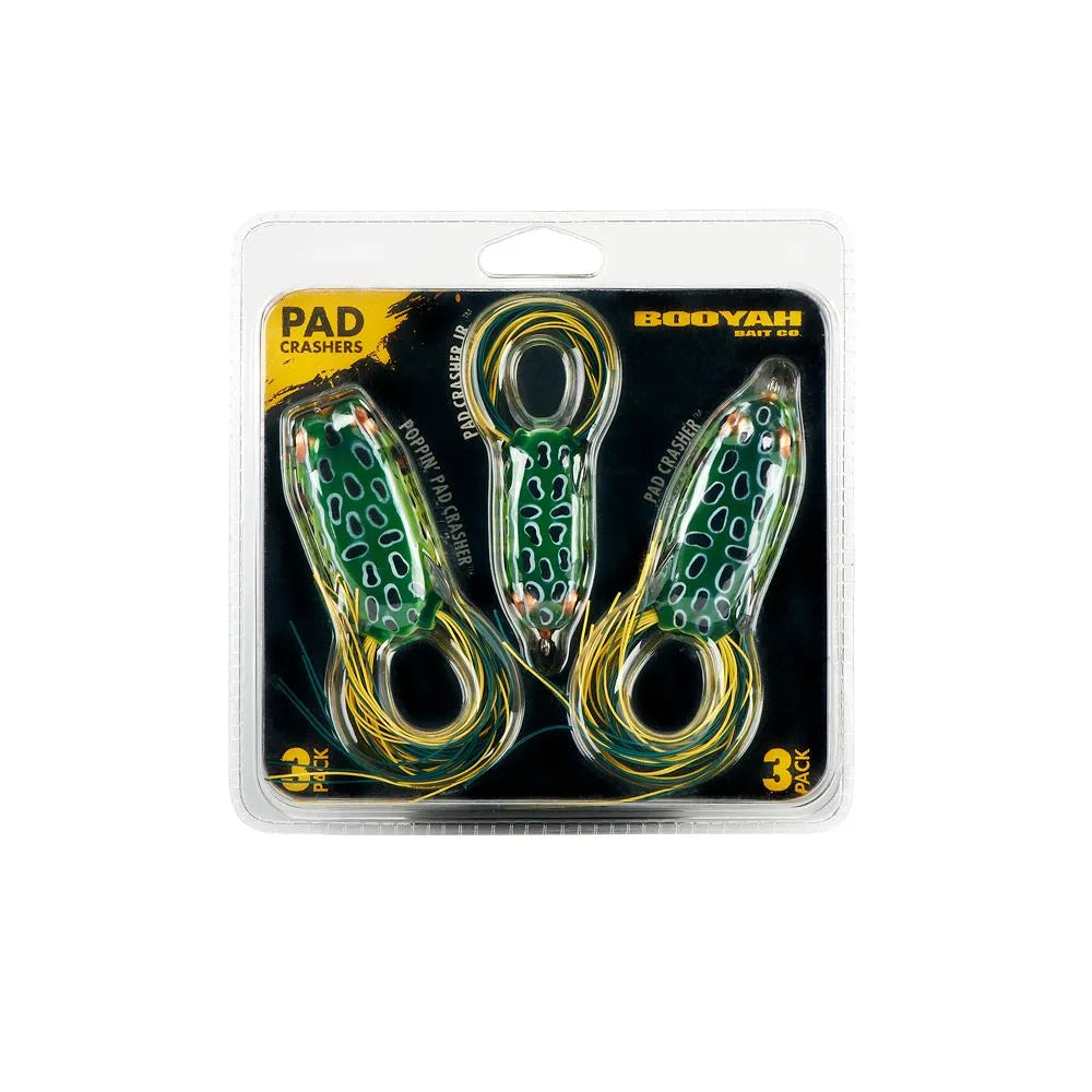 Booyah 3-packs: Pad Crasher and Pad Crasher Jr.