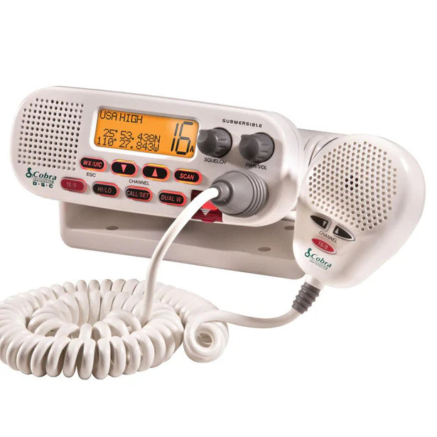 Cobra DSC-Capable VHF Radio - White