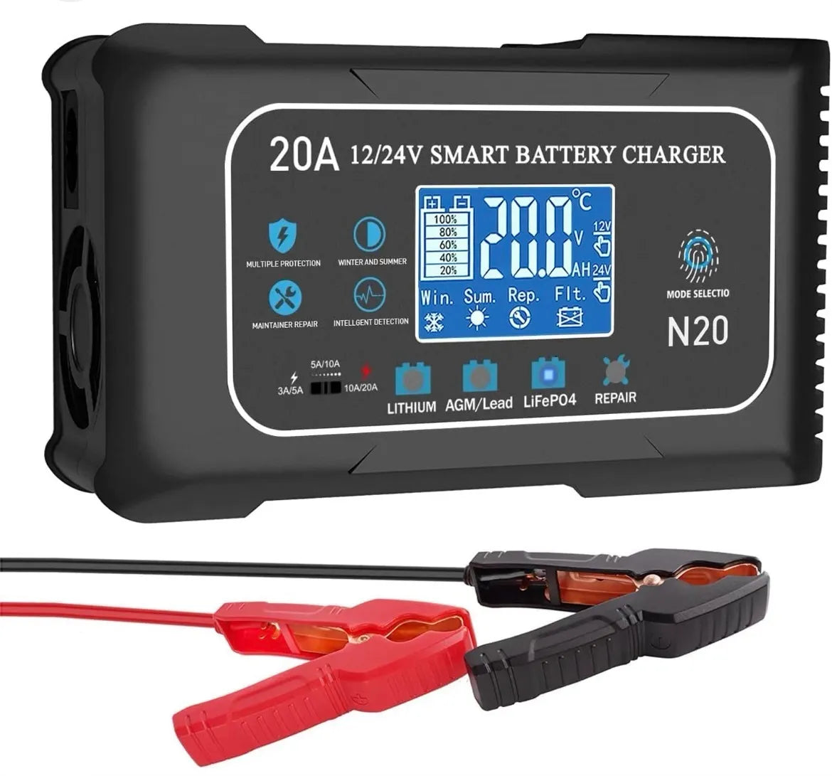 LiFePO4 Smart Charger - Battery Charger